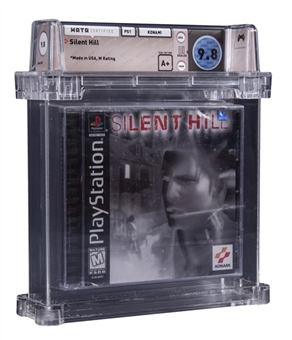 1999 Sony Playstation (USA) "Silent Hill" Sealed Video Game - WATA 9.8/A+